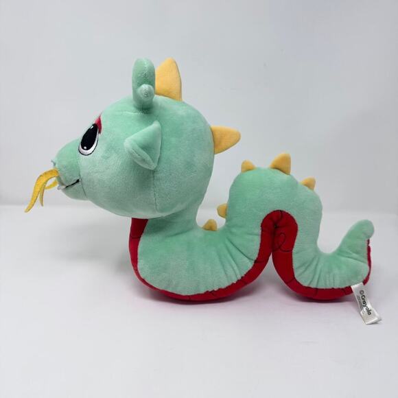 Shamrock Dragon Mint Green 15" Plush Kidrobot X Crayola Critters Plush Series - Picture 4 of 11
